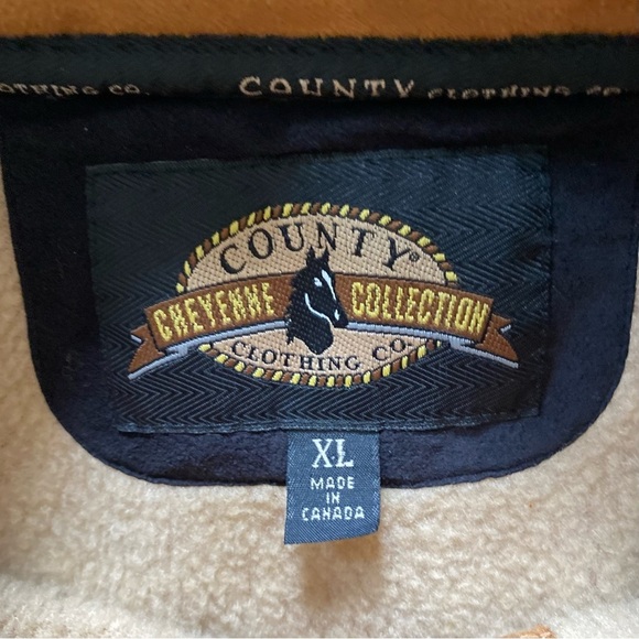 Vintage Country Clothing Co Faux Suede Women’s Jacket Size XL - Picture 5 of 8